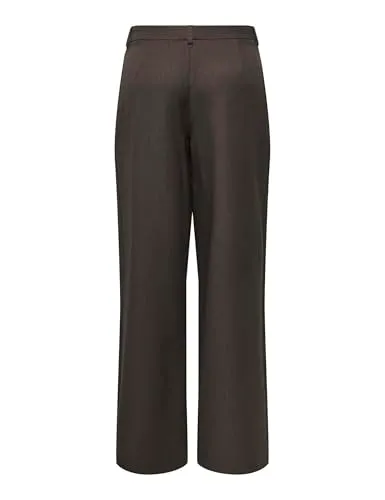 ONLY Onlhattie HW Pleat pantaloni pince vita alta