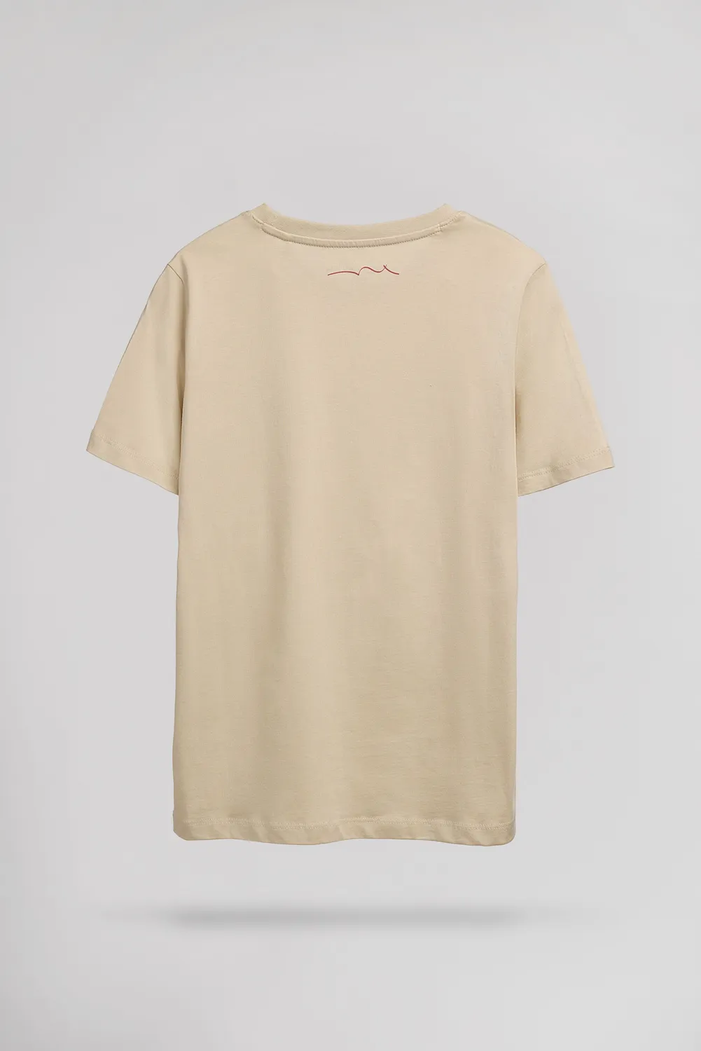 Teddy Smith T-Evan MC JR t-shirt beige ragazzo cotone