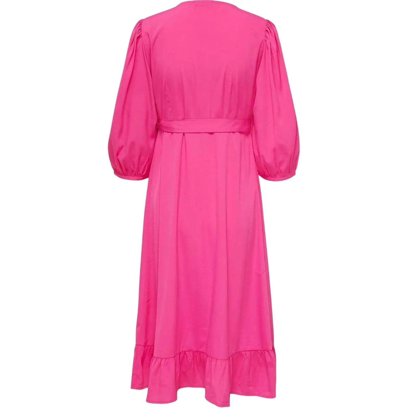 ONLY Onlolivia abito wrap midi taglia S manica 3/4