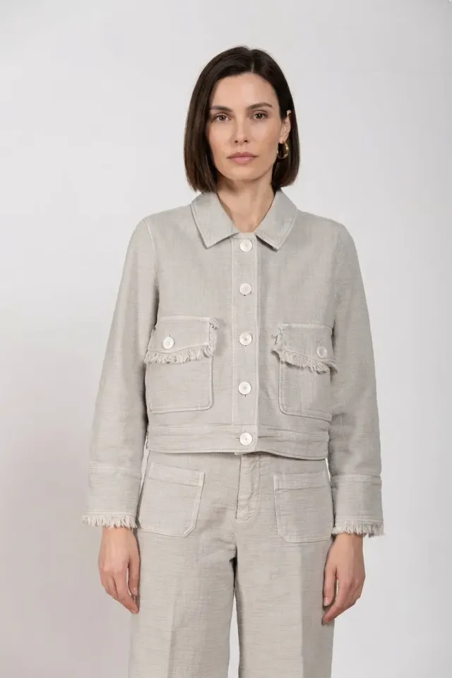 Mason's Chile City Odette Giacca Donna Celeste in Stuoia