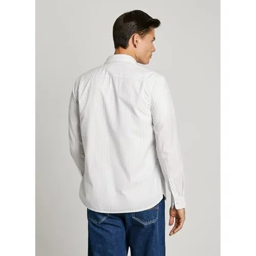 Pepe Jeans Adison camicia uomo L righe slim fit