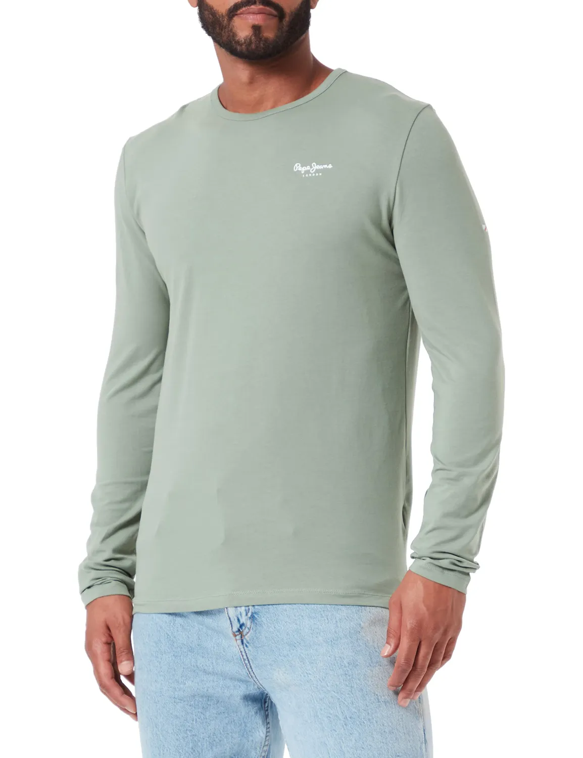 Pepe Jeans Original Basic maglia uomo slim maniche lunghe