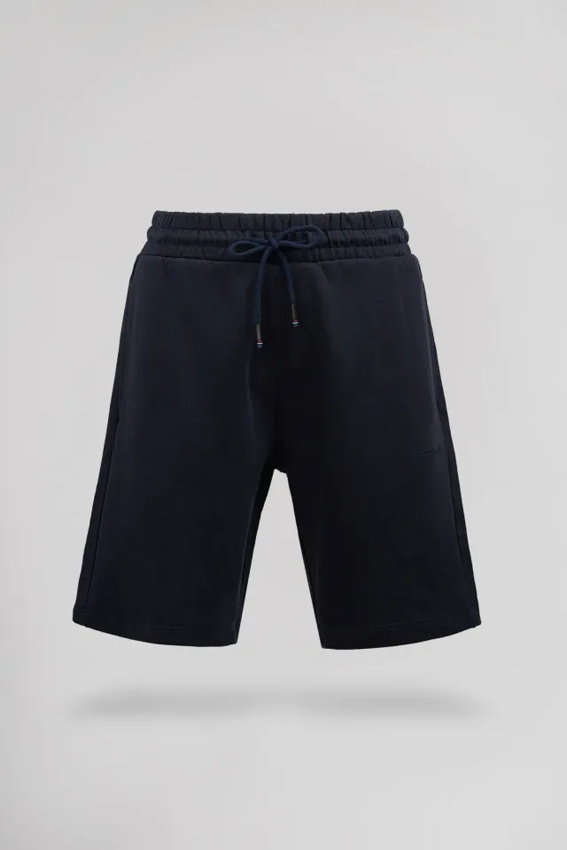 Teddy Smith S-Narky SH shorts uomo blu navy felpa