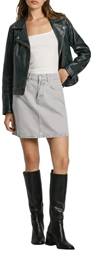Pepe Jeans Cloud Minigonna Grigia Taglia M
