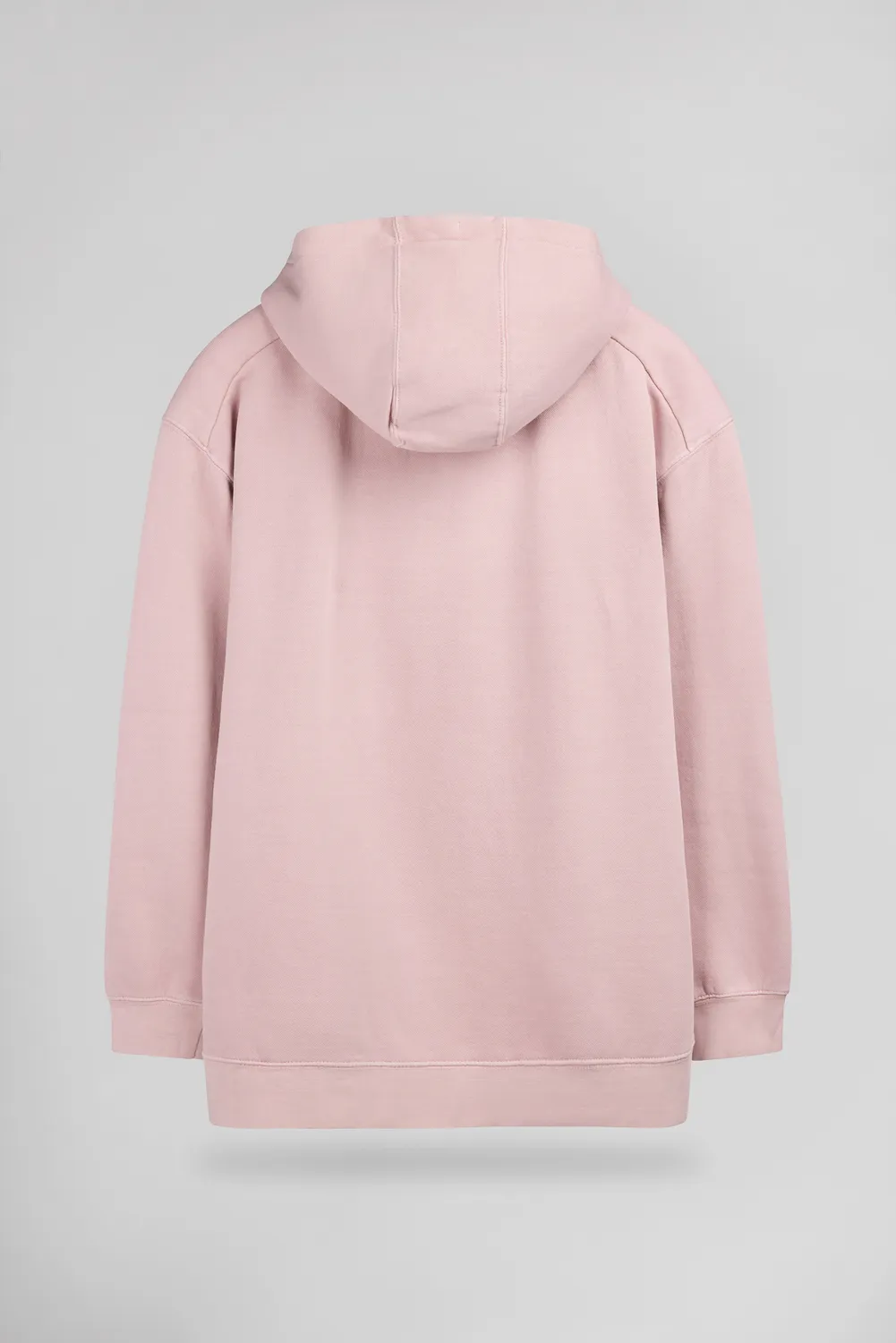 Teddy Smith S-Nateo Hoody felpa cappuccio rosa pastel loose