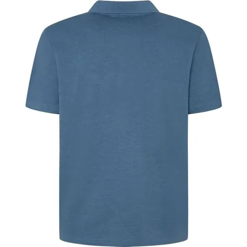 Pepe Jeans Mans polo uomo blu Sea Blue melange