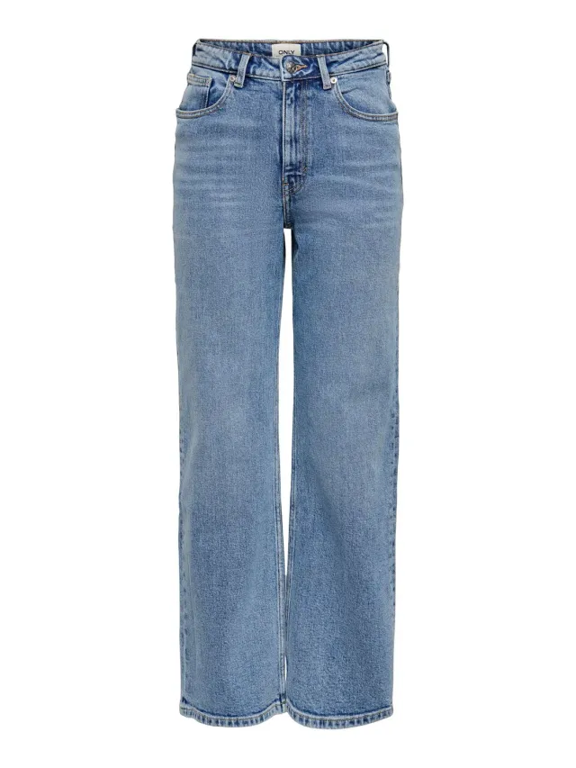 ONLY Onljuicy HW Wide Leg Rea365 Noos jeans 26W/30L vita alta