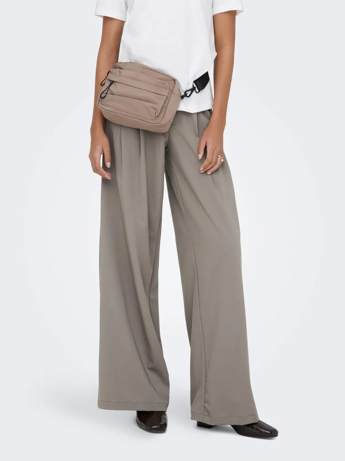 ONLY Onlfawn Life HW Wide pantaloni 34W/32L