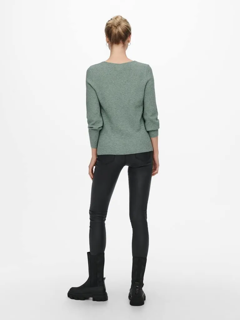 ONLY ONLAtia Pullover verde chinois melange