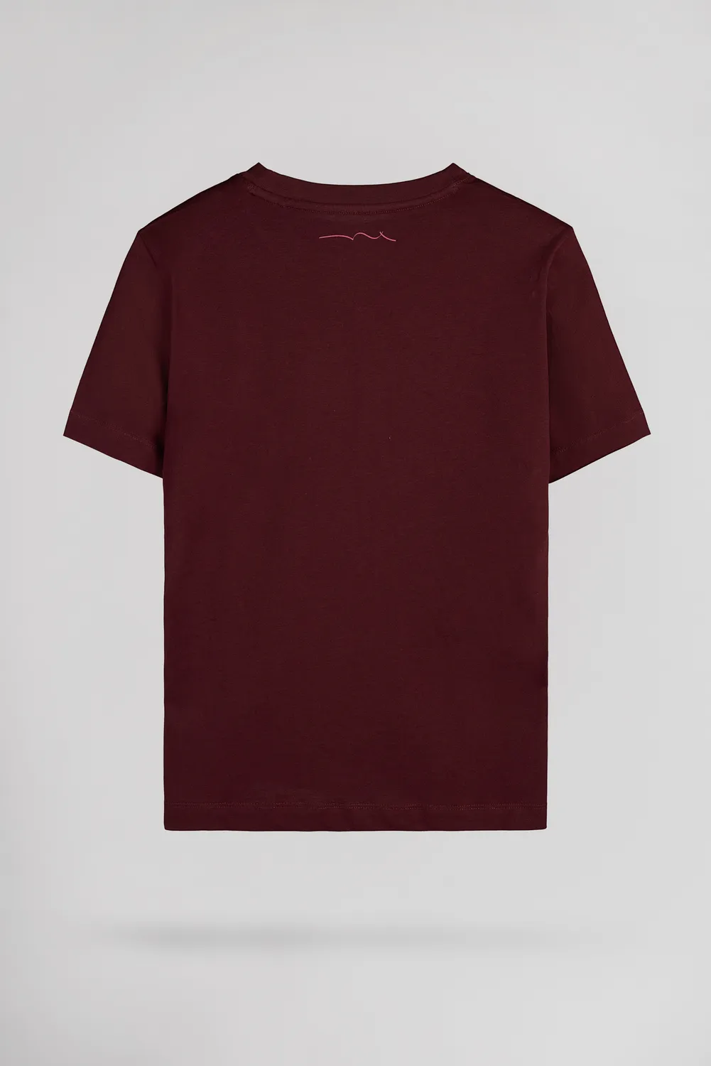 Teddy Smith T-Jim MC JR t-shirt bordeaux ragazzo