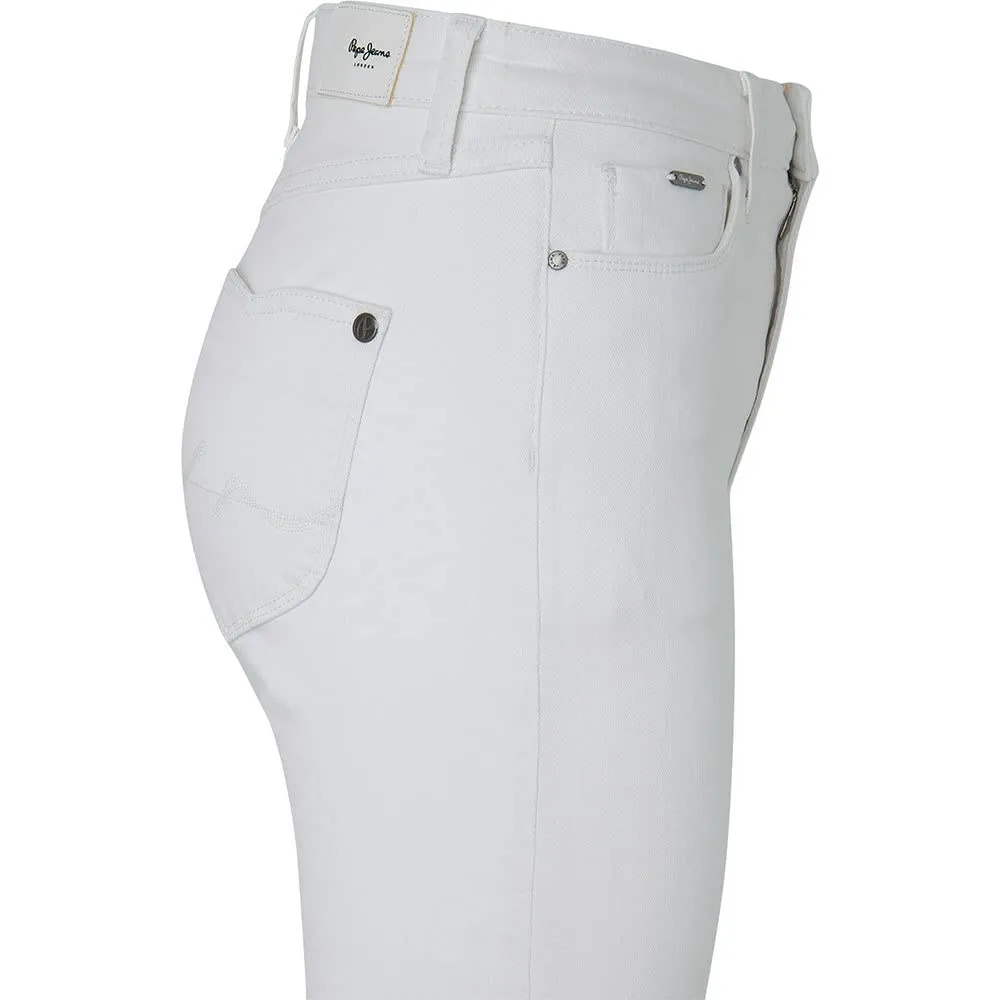 Pepe Jeans Willa Jeans Donna Denim Elasticizzato Blu