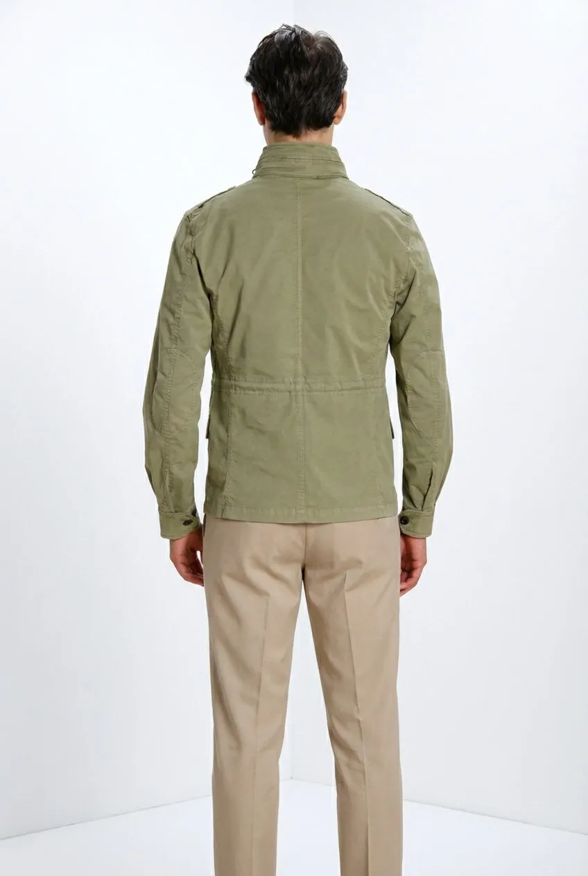 Mason's M74 giacca uomo twill stretch rosmarino