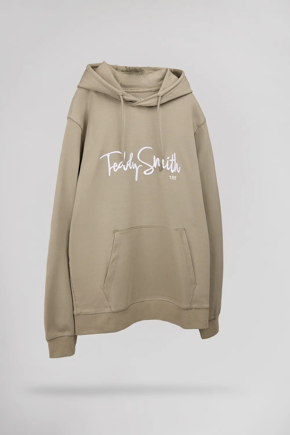 Teddy Smith S-Evry Hoody felpa kaki bleach