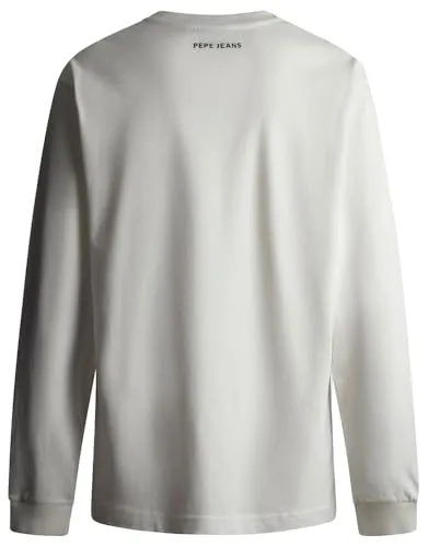 Pepe Jeans Logo LS Tee Maglia Uomo S manica lunga