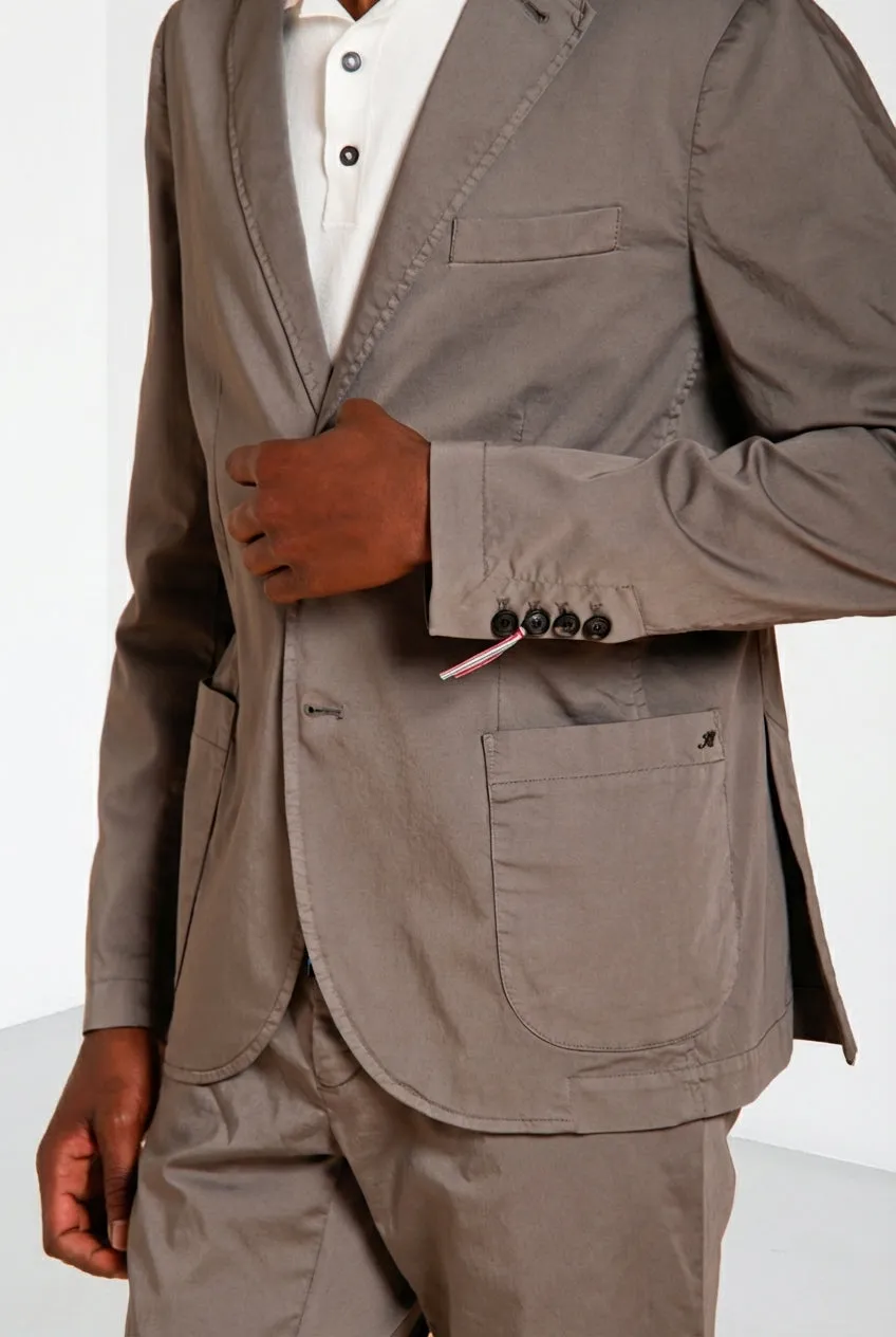 Mason's Da Vinci Travel blazer grigio scuro stretch