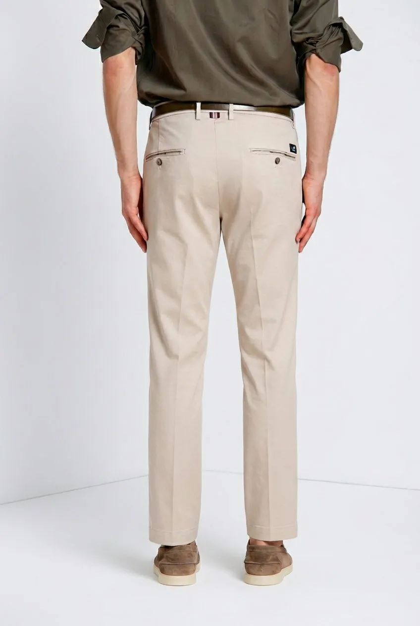 Mason's Torino Flex chino beige chiaro slim fit