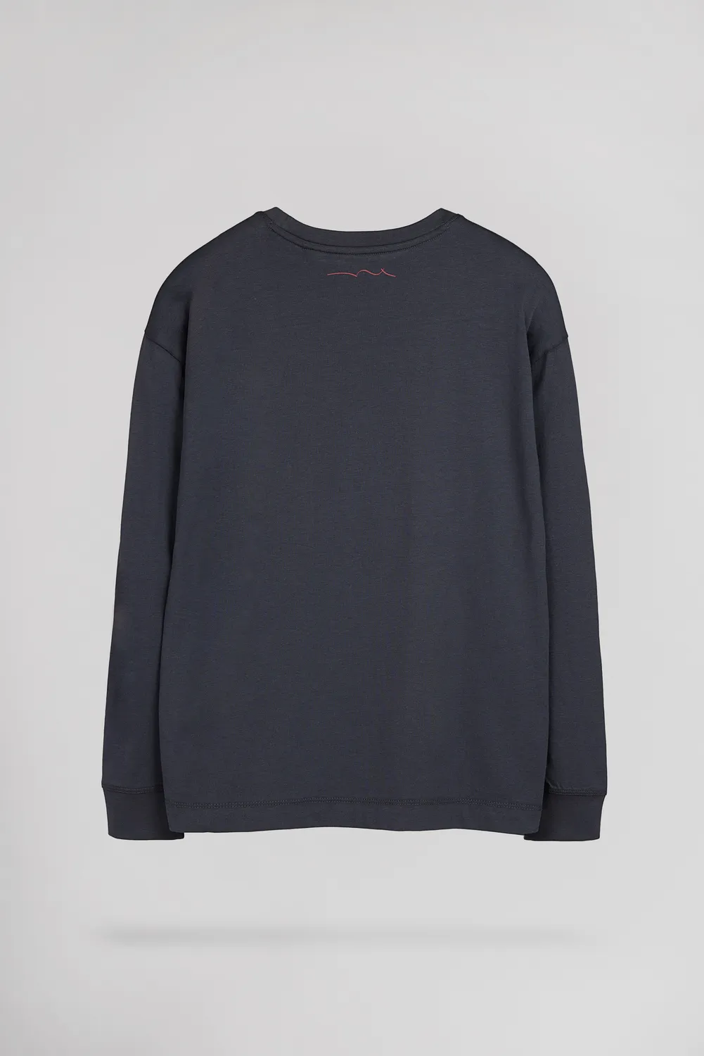 Teddy Smith T-Jim ML t-shirt bimbo grigia maniche lunghe