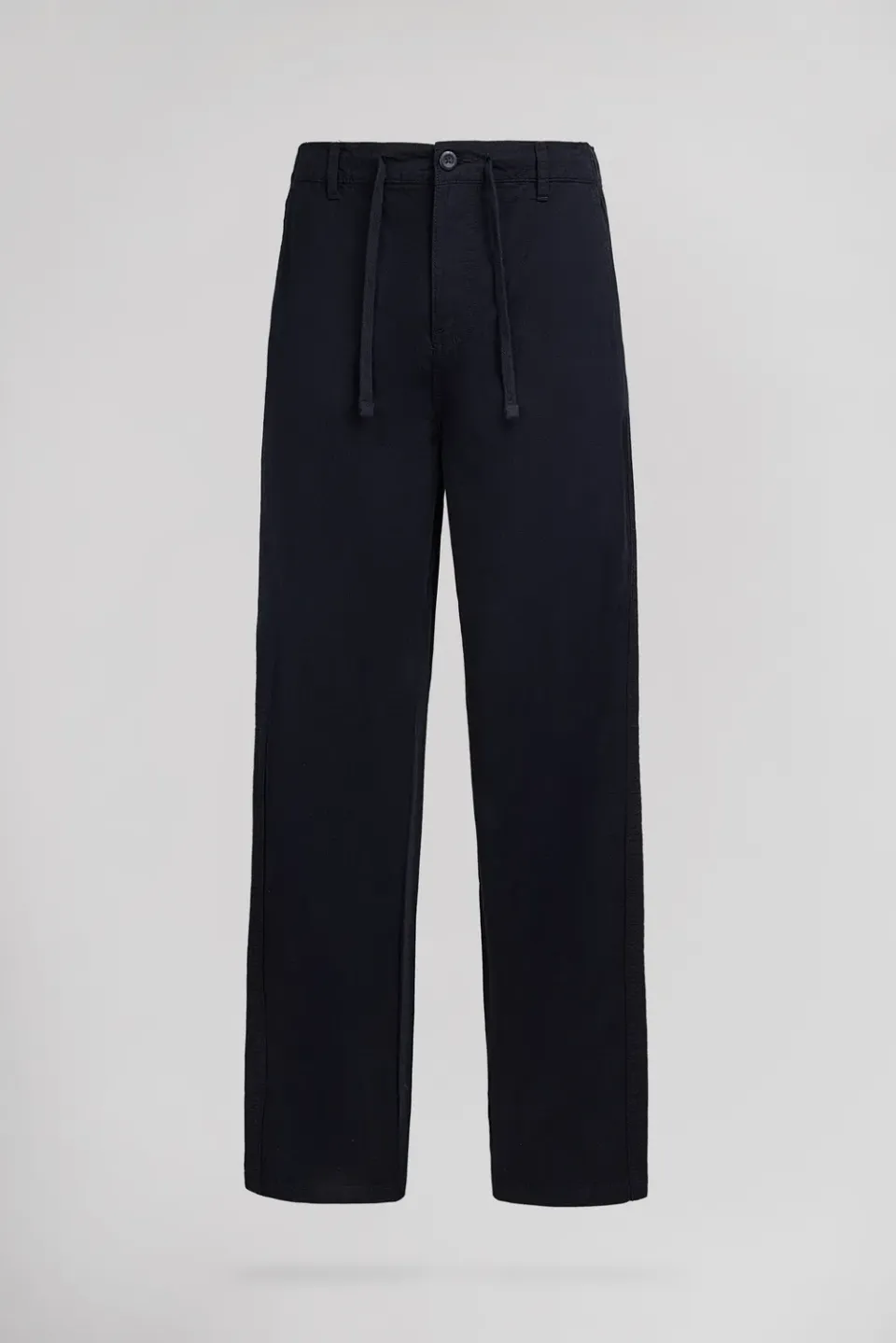 Teddy Smith P-Linen Chino pantaloni navy lino