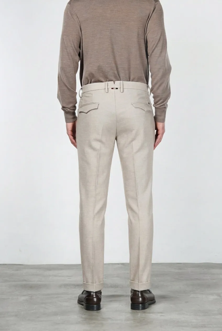 Mason's Torino City pantalone chino uomo beige slim fit