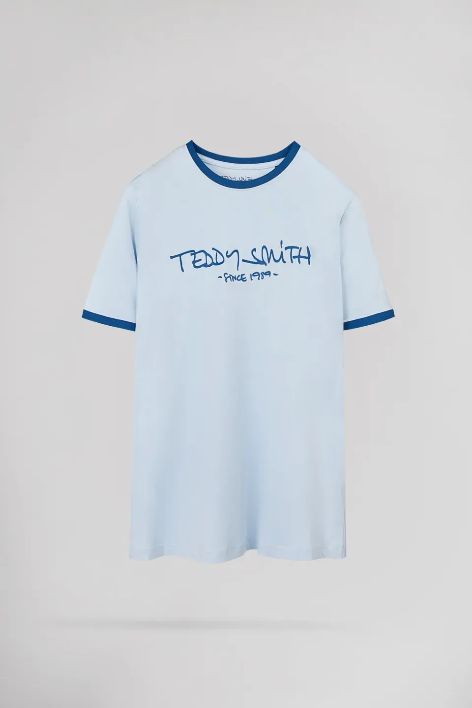 Teddy Smith Ticlass MC maglietta uomo azzurro