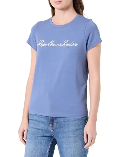 Pepe Jeans Basic Stretch t-shirt donna bianco slim