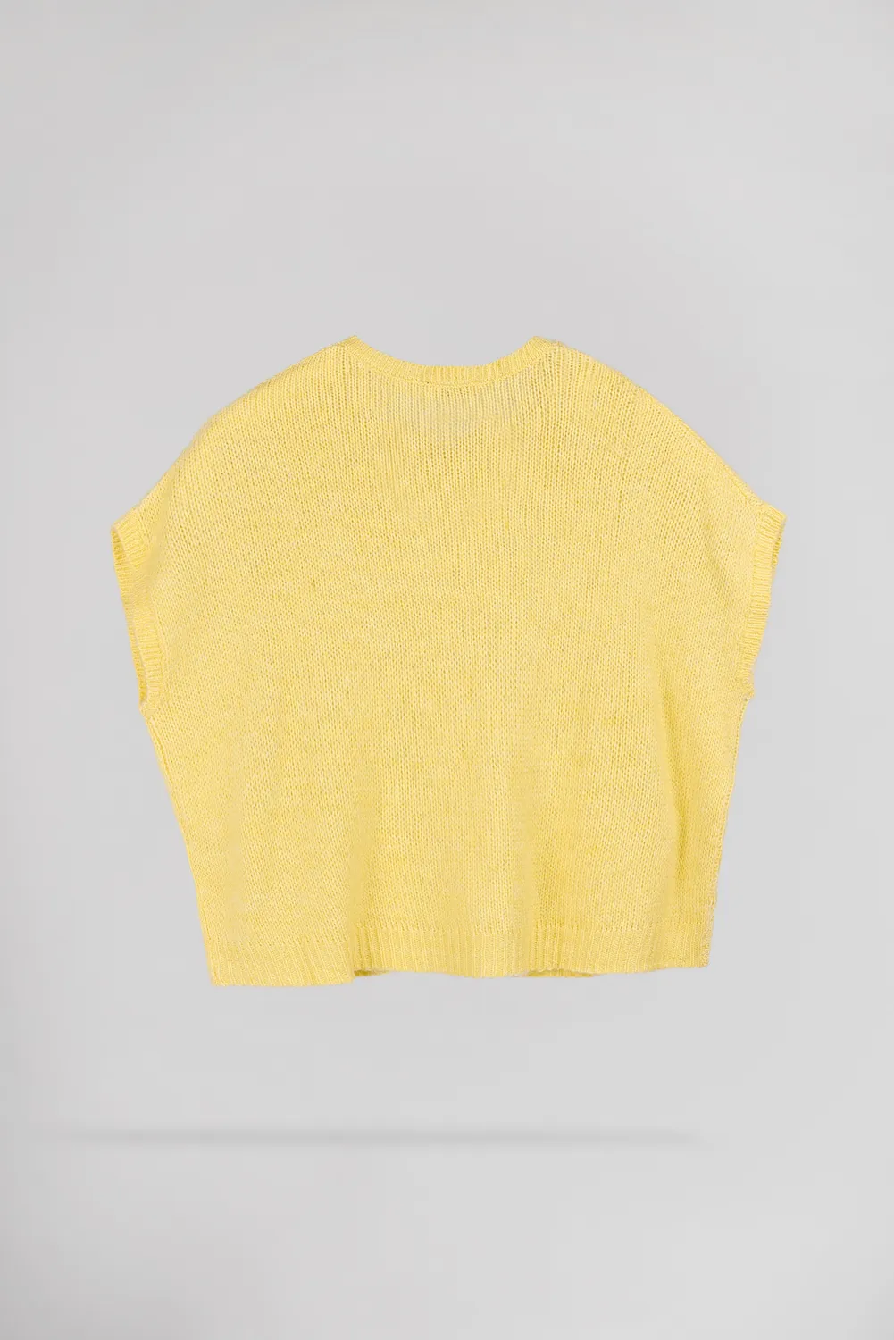 Teddy Smith P-Mochi Pull Donna Giallo Citrone Oversize Lana