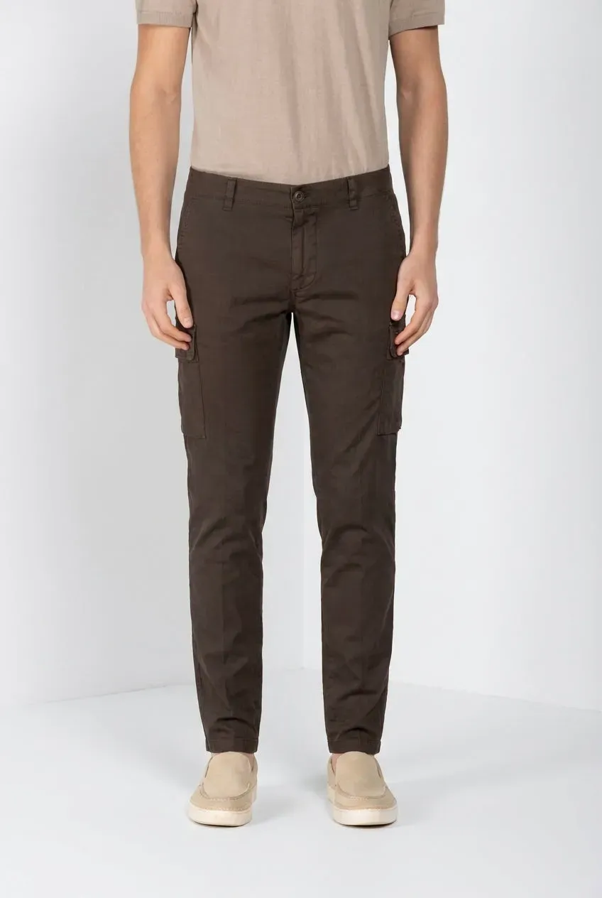 Mason's Chile cargo uomo marrone extra slim