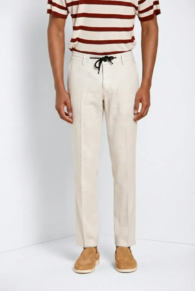 Mason's Milano Jogger chino uomo grigio extra slim