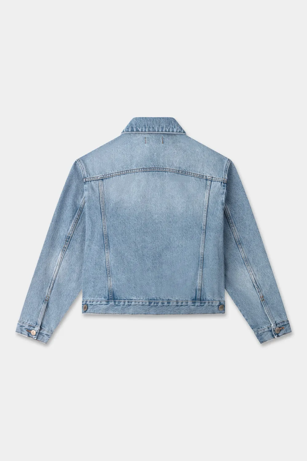 Acquaverde Terence blouson jeans Used Bleached oversize