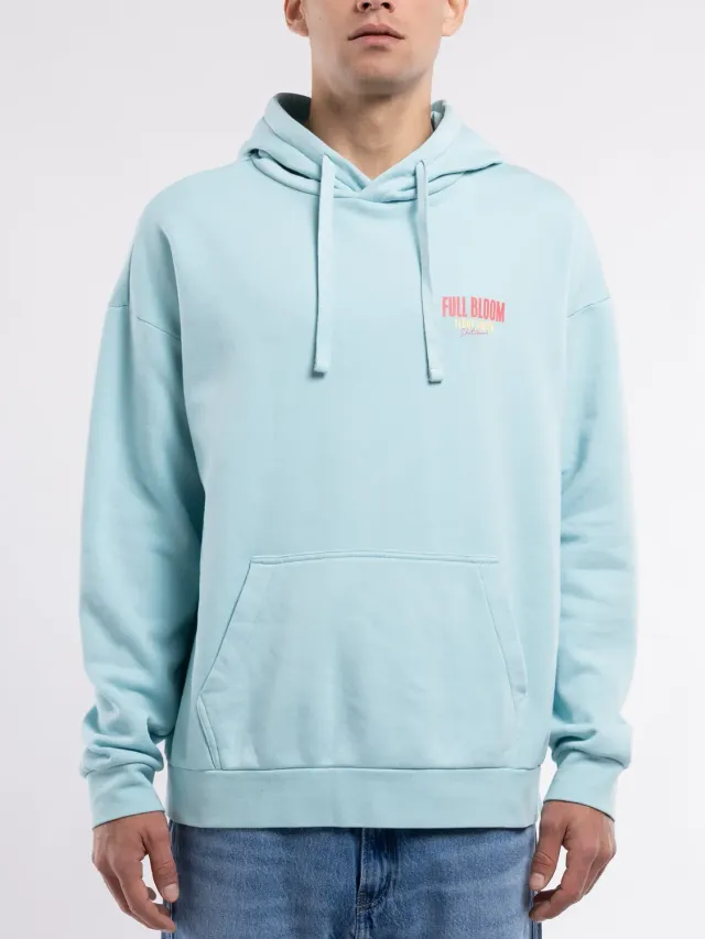 Teddy Smith S-Rima felpa cappuccio blu lagon skate