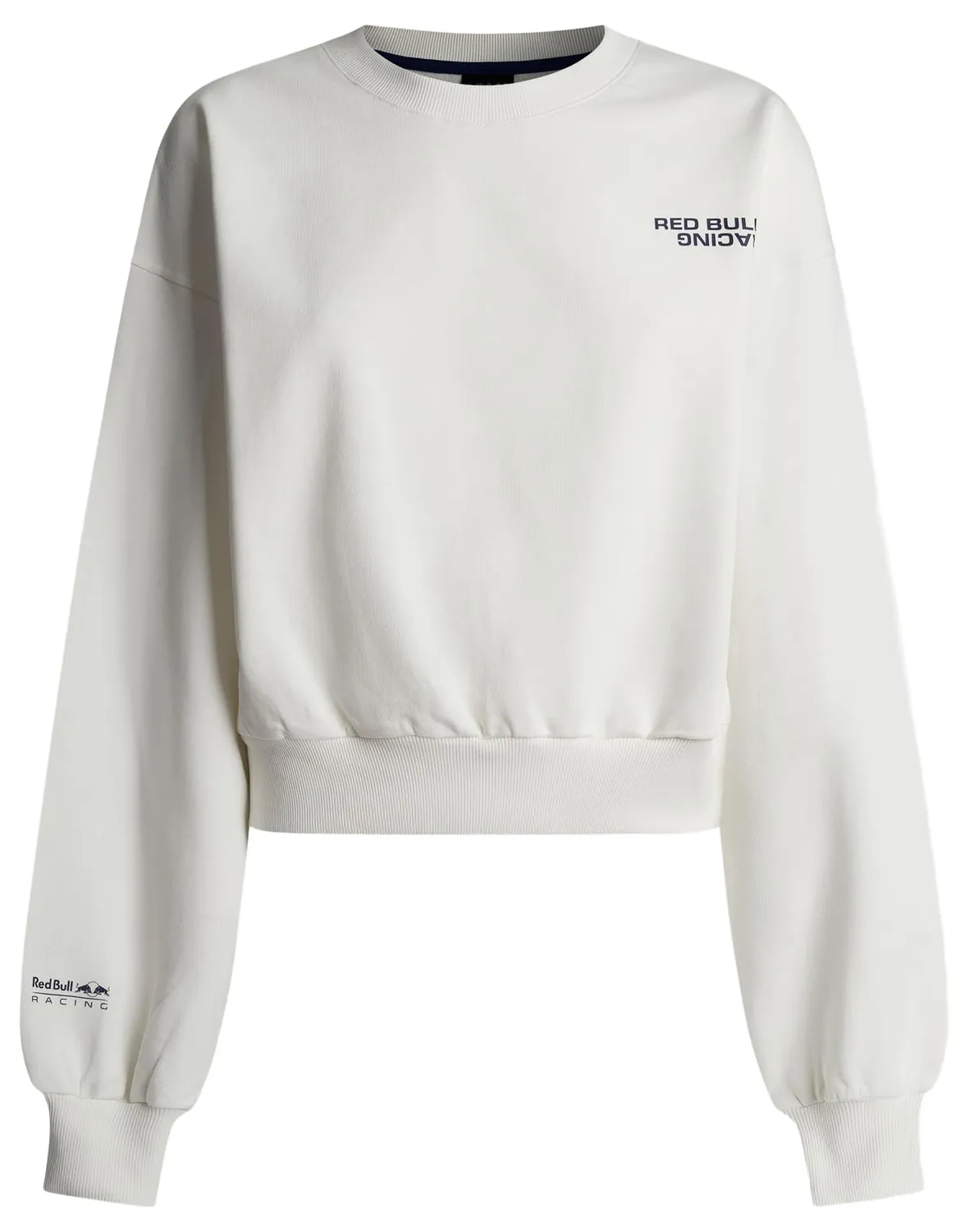 Pepe Jeans Reflect Logo Crew felpa donna nera girocollo