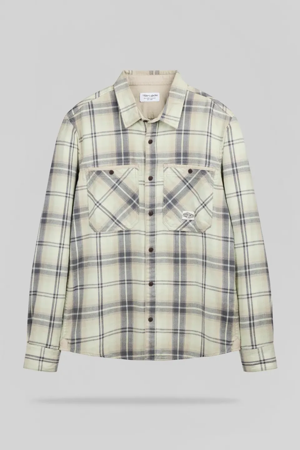 Teddy Smith Trent C-Trent ML camicia verde nacre quadri