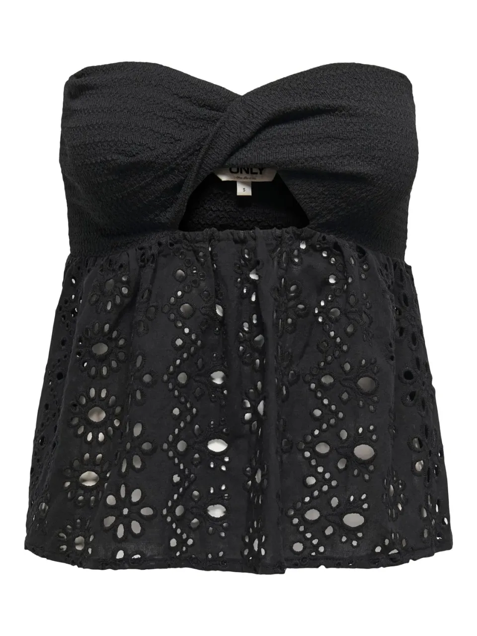 ONLY Onlaurora top a tubo donna fascia elasticizzato
