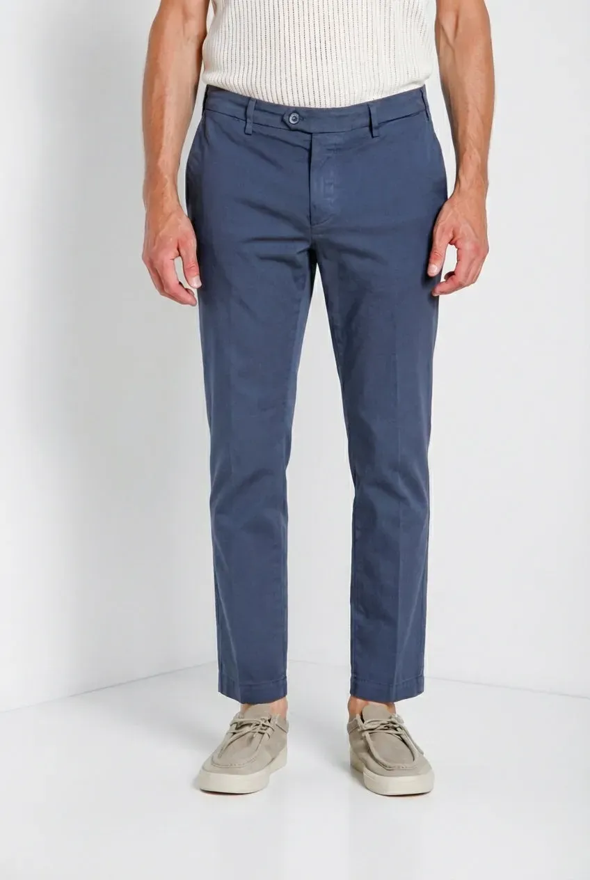 Mason's New York chino uomo carta da zucchero stretch