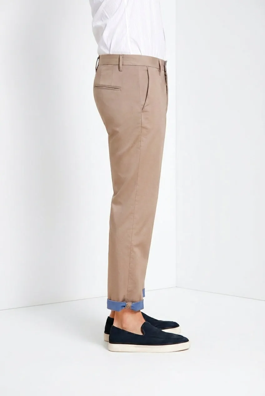 Mason's Torino City Travel chino slim tortora stretch