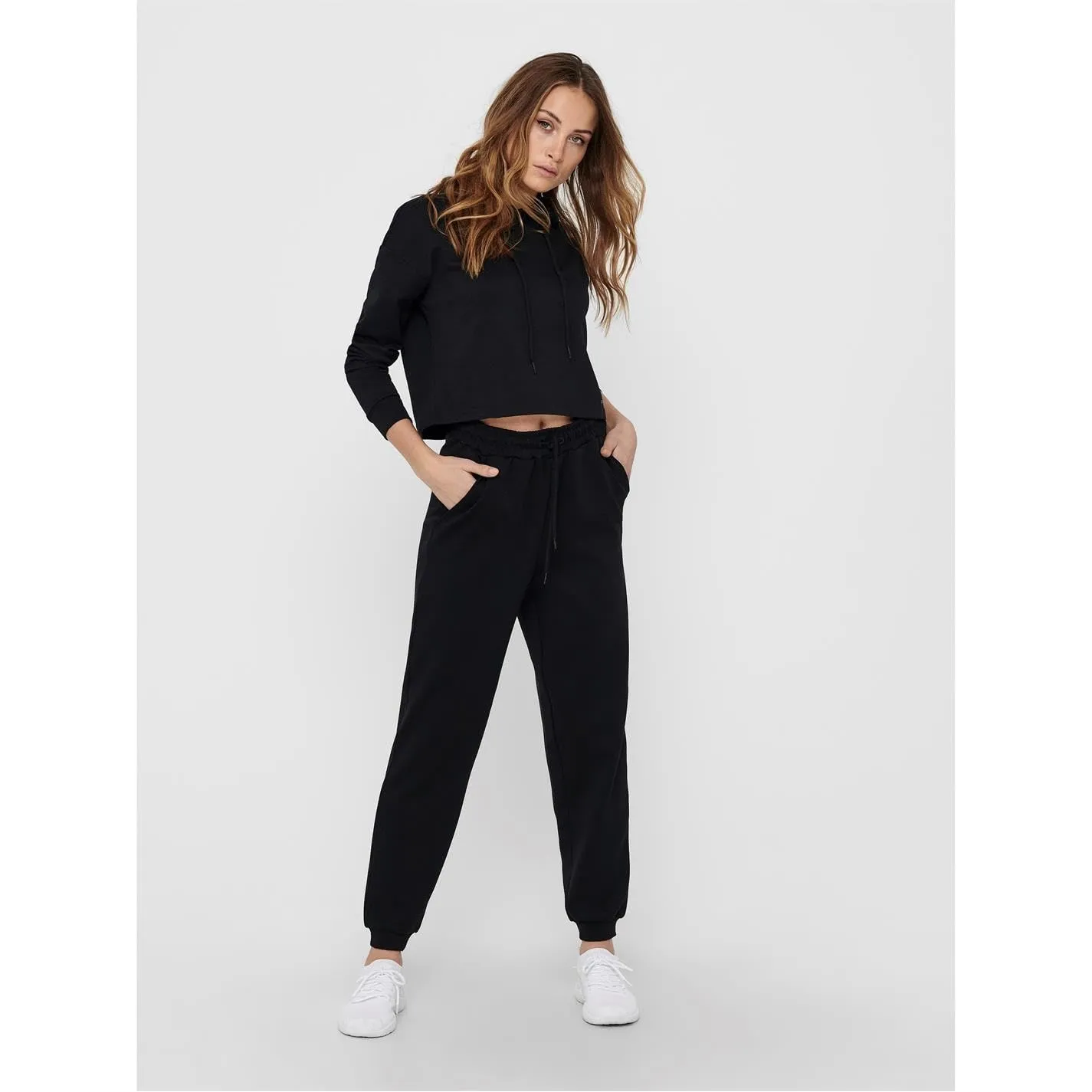 ONLY ONPLOUNGE Sweatpants Tuta Donna Nero regular