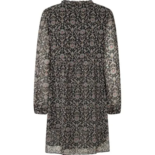 Pepe Jeans Pomme vestito donna M corto chiffon plumeti