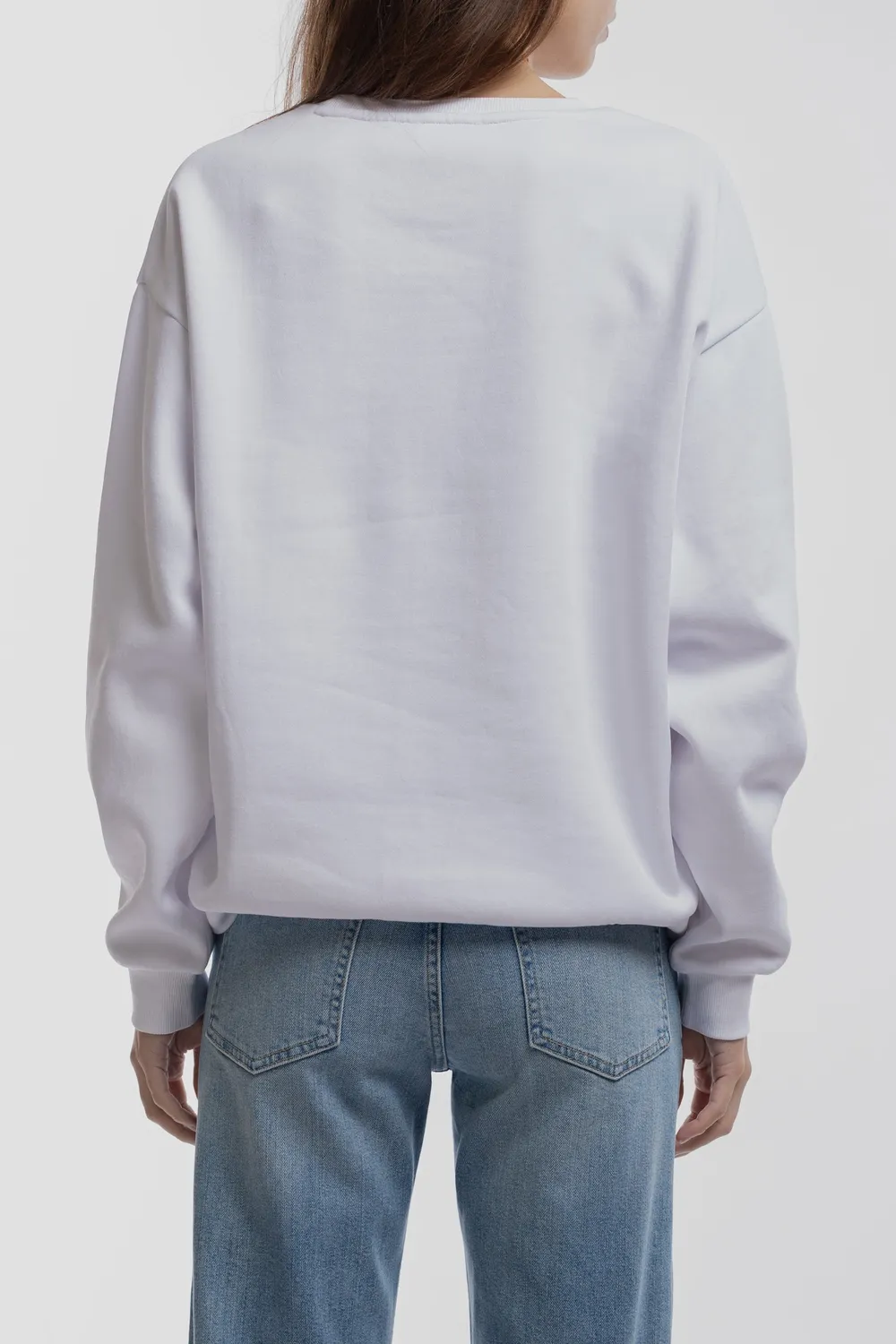 Teddy Smith S-Maeva felpa bianca loose