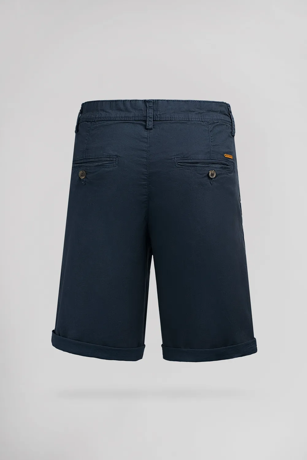 Teddy Smith Short Chino bermuda uomo navy elasticizzato