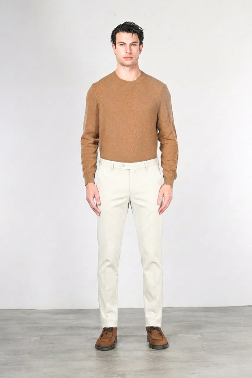 Mason's Torino Flex chino uomo raso stucco slim