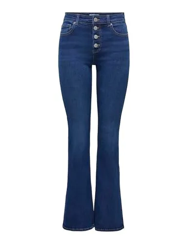 ONLY Onlmindy Miw But Flared DNM jeans flare M/30L