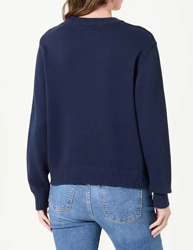 Pepe Jeans Intarsia Maglione Donna L Grande Intarsio