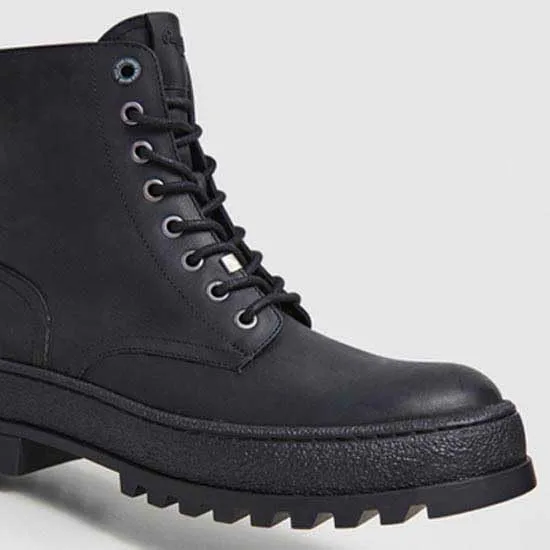 Pepe Jeans Lincoln stivali uomo neri classici