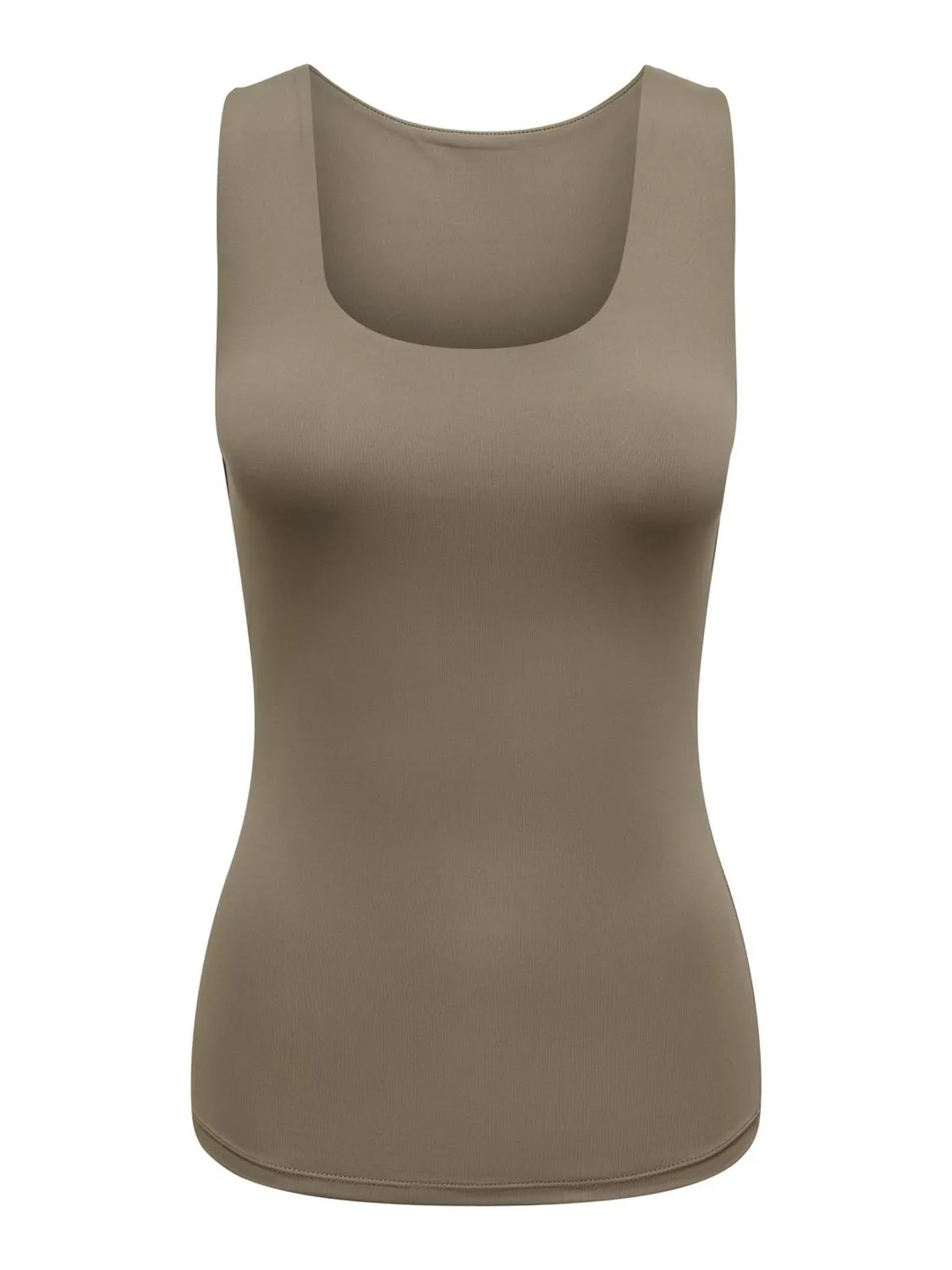 ONLY Onlea top donna canotta scollata tinta unita