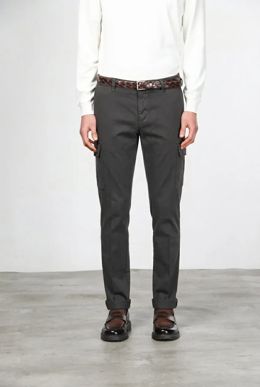 Mason's Chile Pantalone Cargo Marrone Chiaro Regular Fit