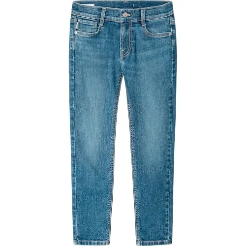 Pepe Jeans Asher Jeans Taper Bambino 10 Anni Blu