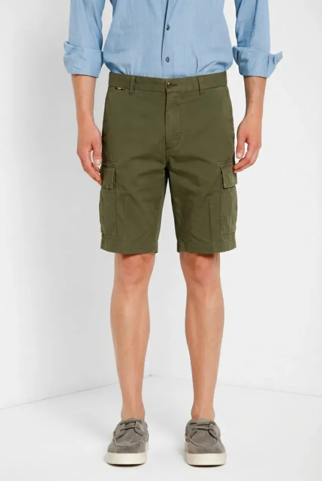 Mason's Cargo M74 bermuda uomo verde relaxed