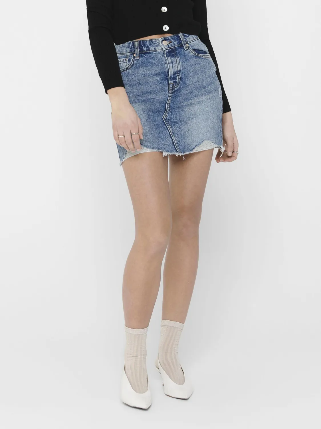 ONLY Onlsky Gonna Jeans Donna Denim Blu Chiaro