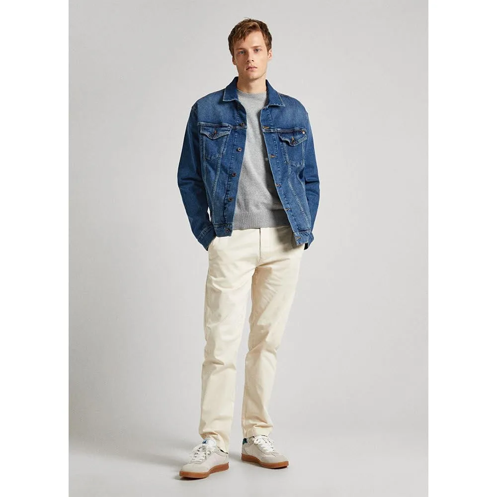 Pepe Jeans Slim Chino Twill Pantaloni Uomo 29W Cotone
