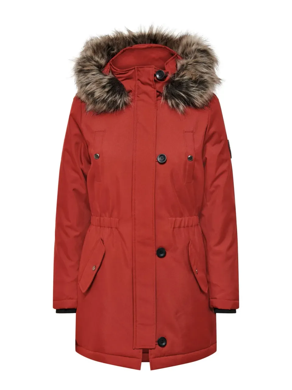 ONLY Onliris Parka giubbotto donna cappuccio pelliccia